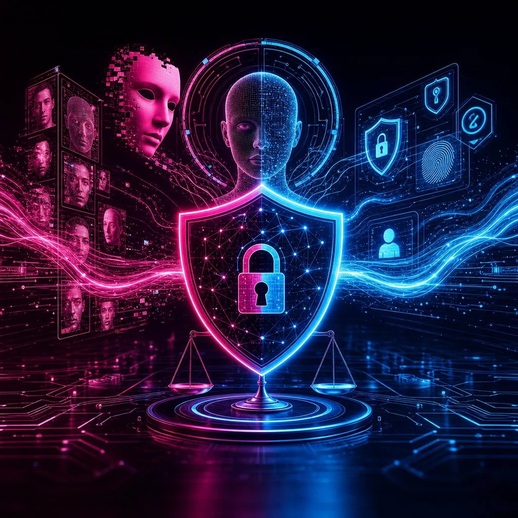 Illustration of Deepfake Protection Law: Essential Steps for Effortless Content Security