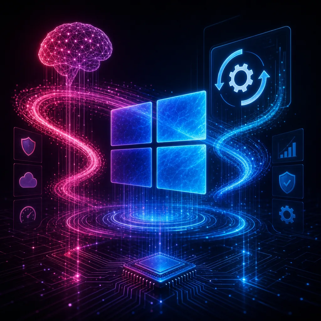 Illustration of Windows 11: Must-Read Changes to Monthly Updates Driven by AI