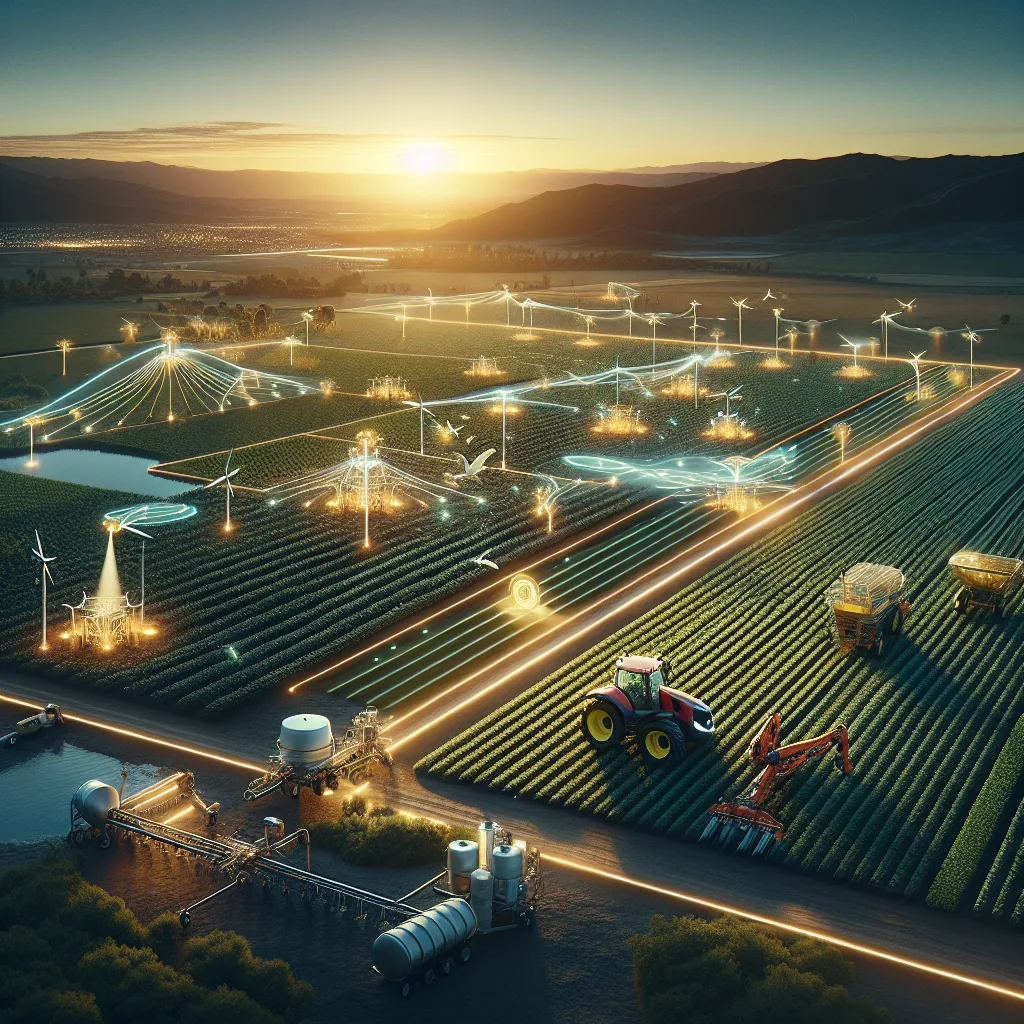 IA y Agricultura: Optimizando la Producción de Alimentos con Tecnología Inteligente