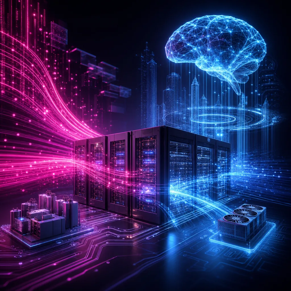 Illustration of ABB Transforms Data Center Design with Stunning AI Innovations