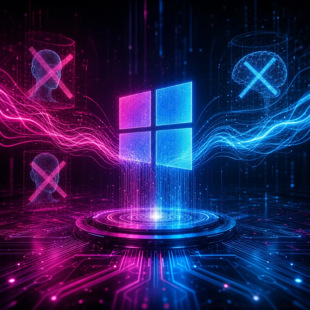 Illustration of Microsoft Unveils Stunning AI, Replacing OpenAI and Anthropic Models