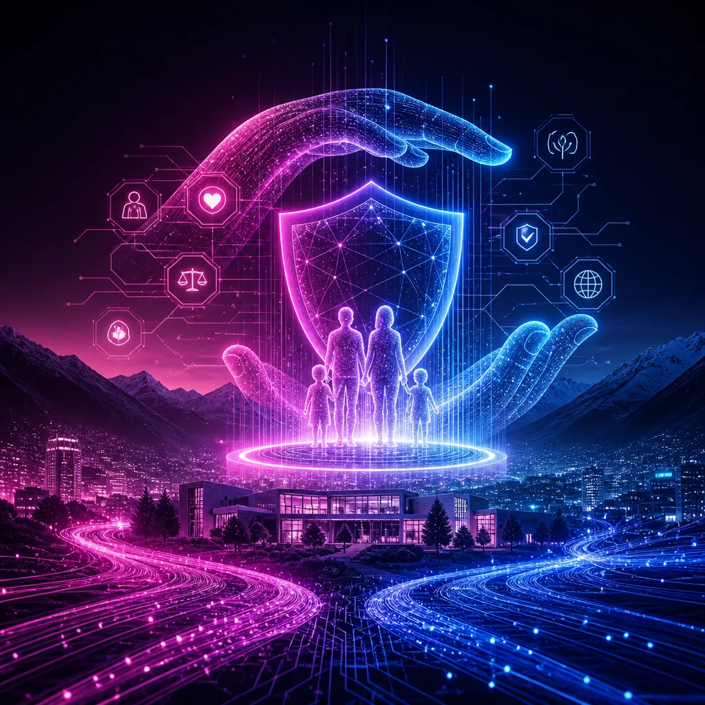 Illustration of Lo Barnechea Pioneers Stunning Policy for Responsible AI Use