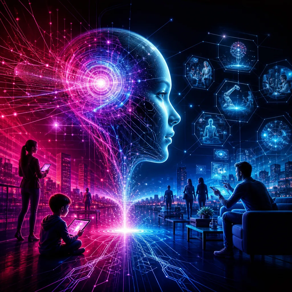 Illustration of Inteligencia Artificial: Asombroso Avance Que Revoluciona Nuestra Vida Diaria