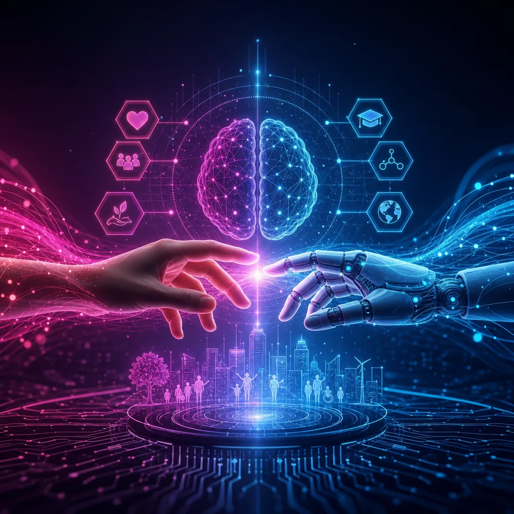 Illustration of Inteligencia Artificial: Los Beneficios Increíbles del Uso Positivo