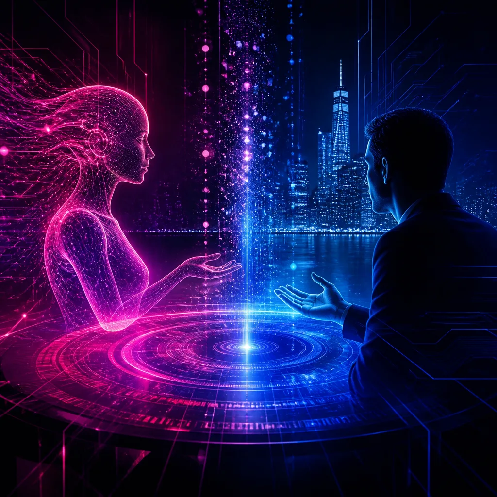 Illustration of Orsi Iniciará: Exclusive AI Dialogue Kicks Off in New York
