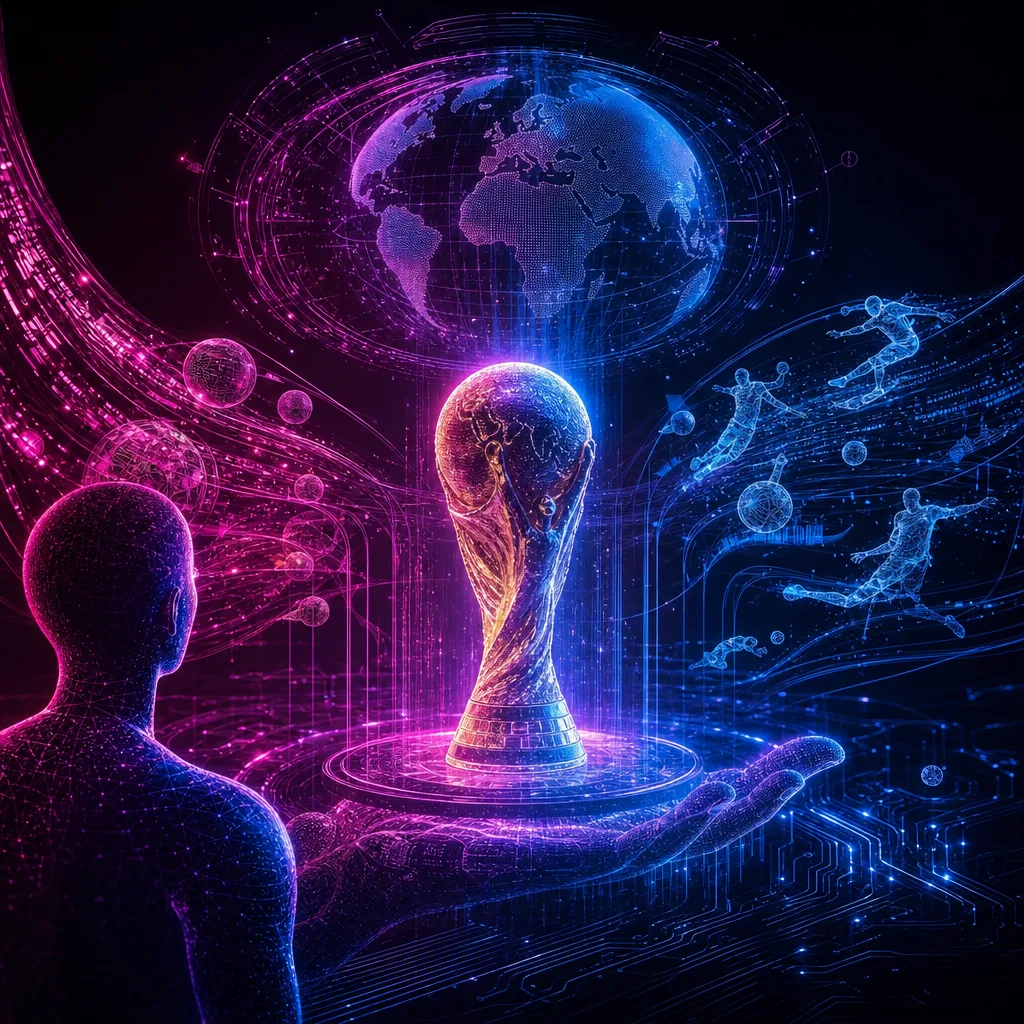 Illustration of Predicción: Sorprendente Ganador del Mundial 2026 Según la IA