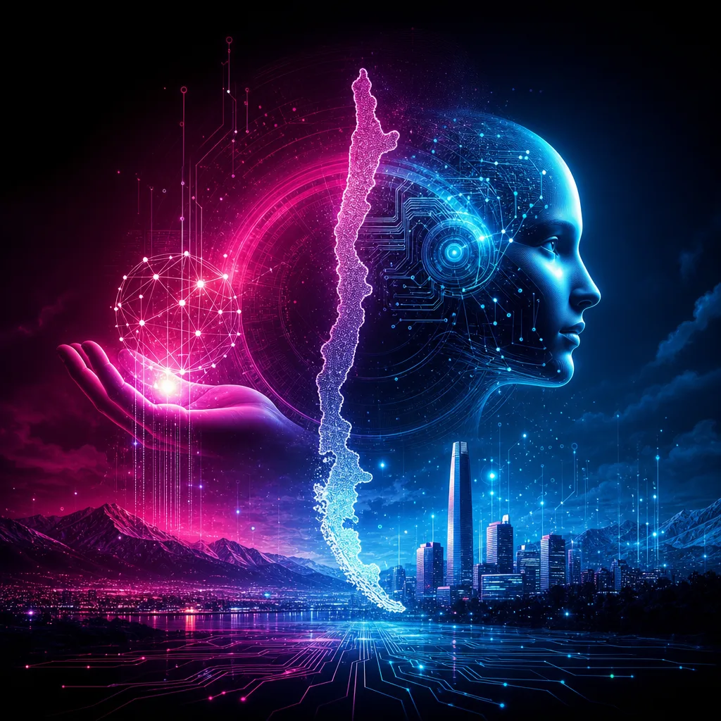 Illustration of Inteligencia Artificial: La Revolución Impactante que Chile Necesita Ahora