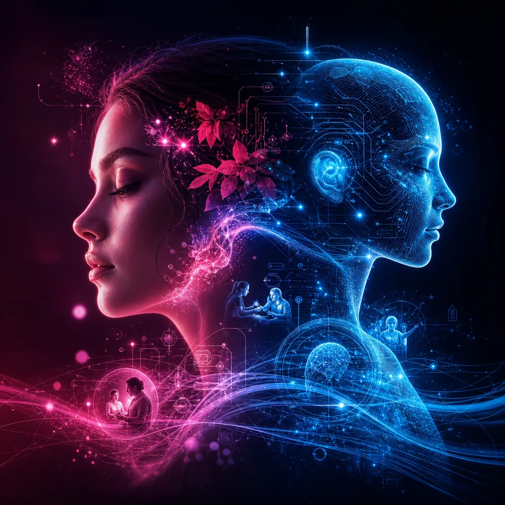 Illustration of Magnifica Humanitas: Must-Read Insights on AI and Personal Care