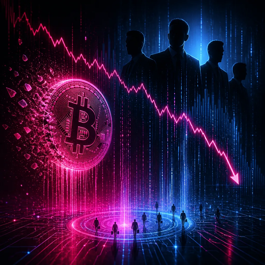 Illustration of Bitcoin Executives Sell Shares: Exclusive Report Reveals Shocking Downturn