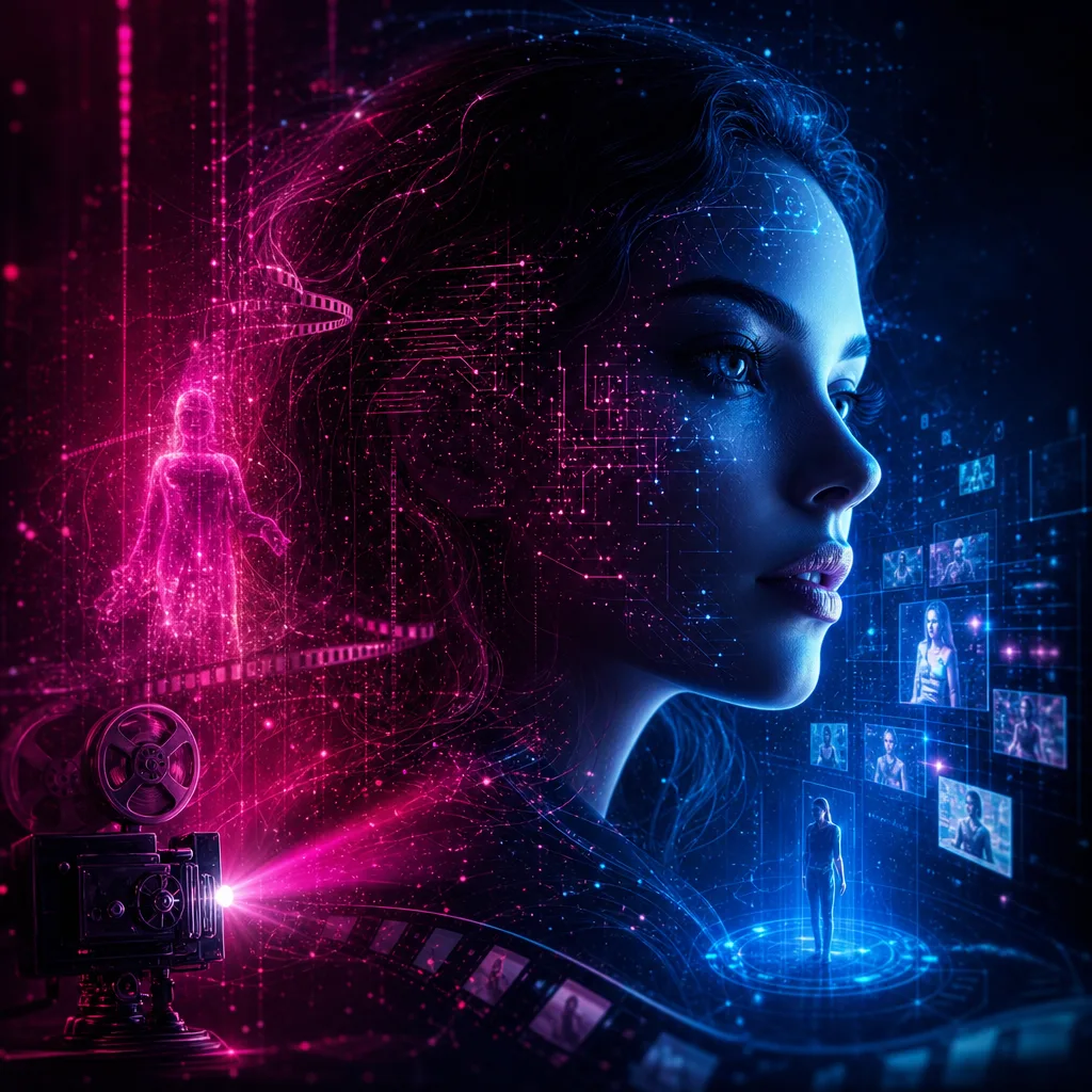 Illustration of Actriz De Inteligencia Artificial: La Exclusiva Película Que Asombra
