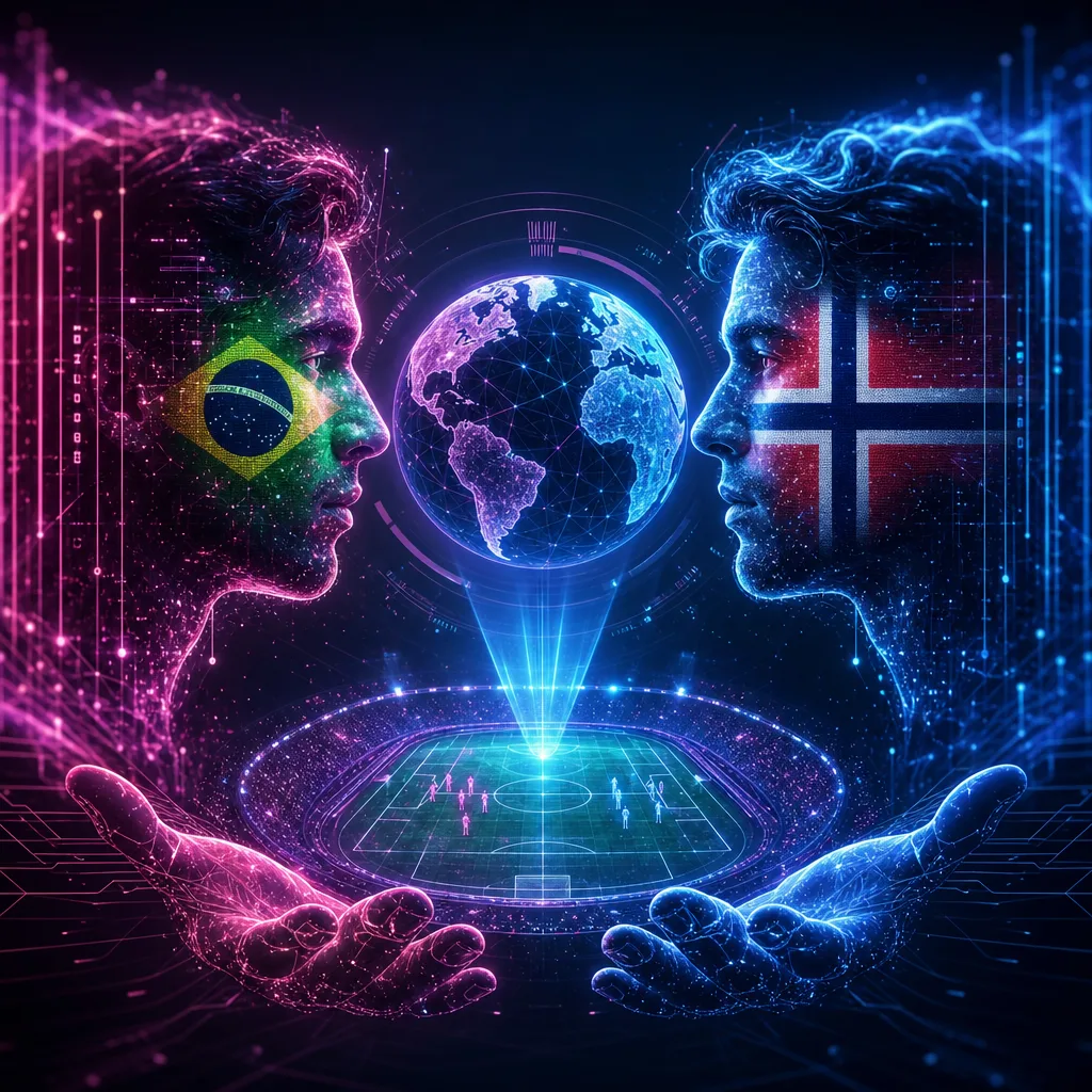 Illustration of Predicción Mundial 2026: Impactante Resultado de Brasil vs. Noruega Revealed