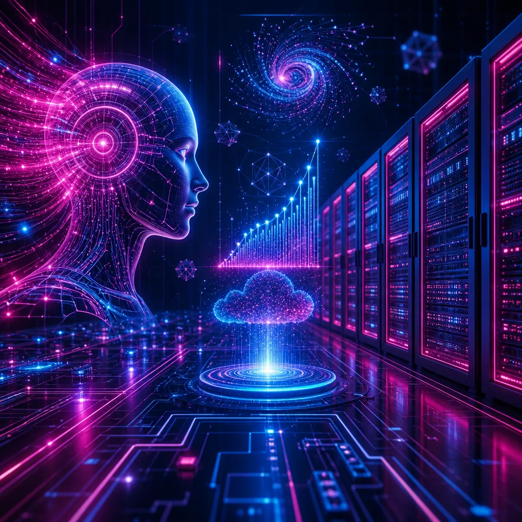 Illustration of Inteligencia Artificial Revolutionizes Data Centers: Achieve Stunning Growth at $31.6 Billion