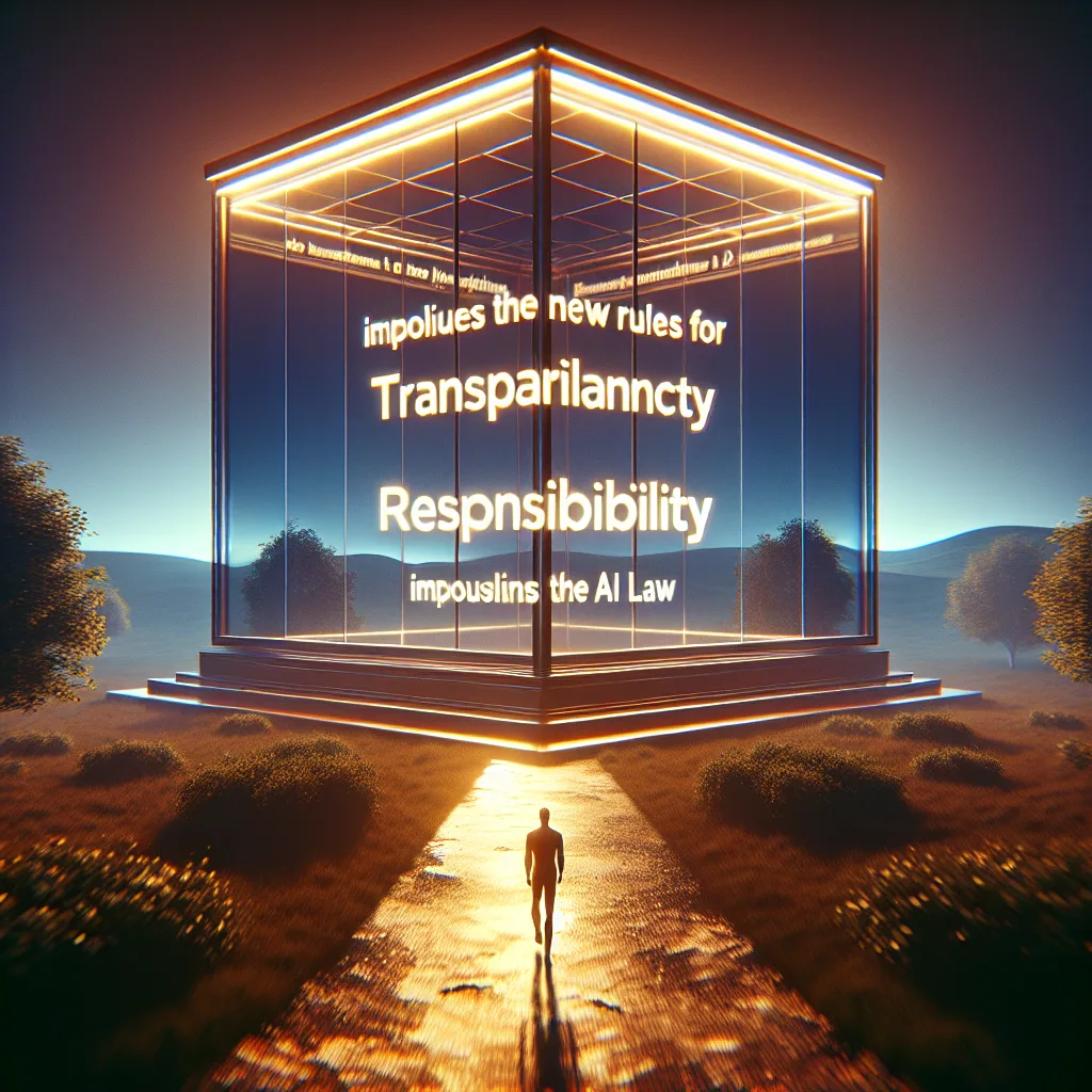 La Ley de IA de la UE Impone Nuevas Normas de Transparencia y Responsabilidad