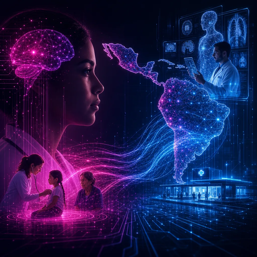 Illustration of Anthropic: Revolutionary AI Closing Medical Gaps in Latin America