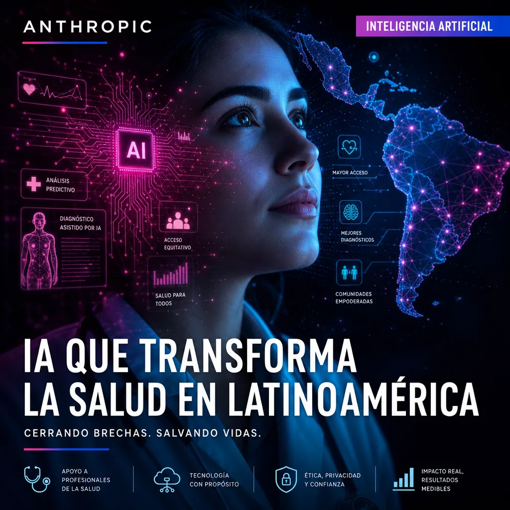 Illustration of Anthropic: Revolutionary AI Closing Medical Gaps in Latin America