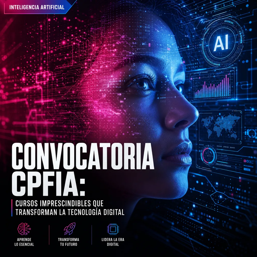 Illustration of Convocatoria CPFIA: Must-Have Courses Transforming Digital Technology