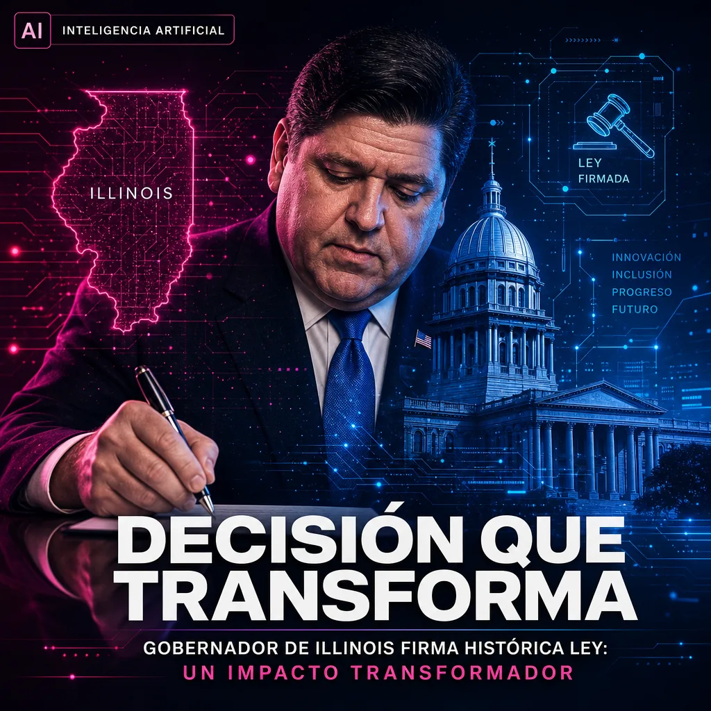 Illustration of Gobernador De Illinois Firma Histórica Ley: Un Impacto Transformador