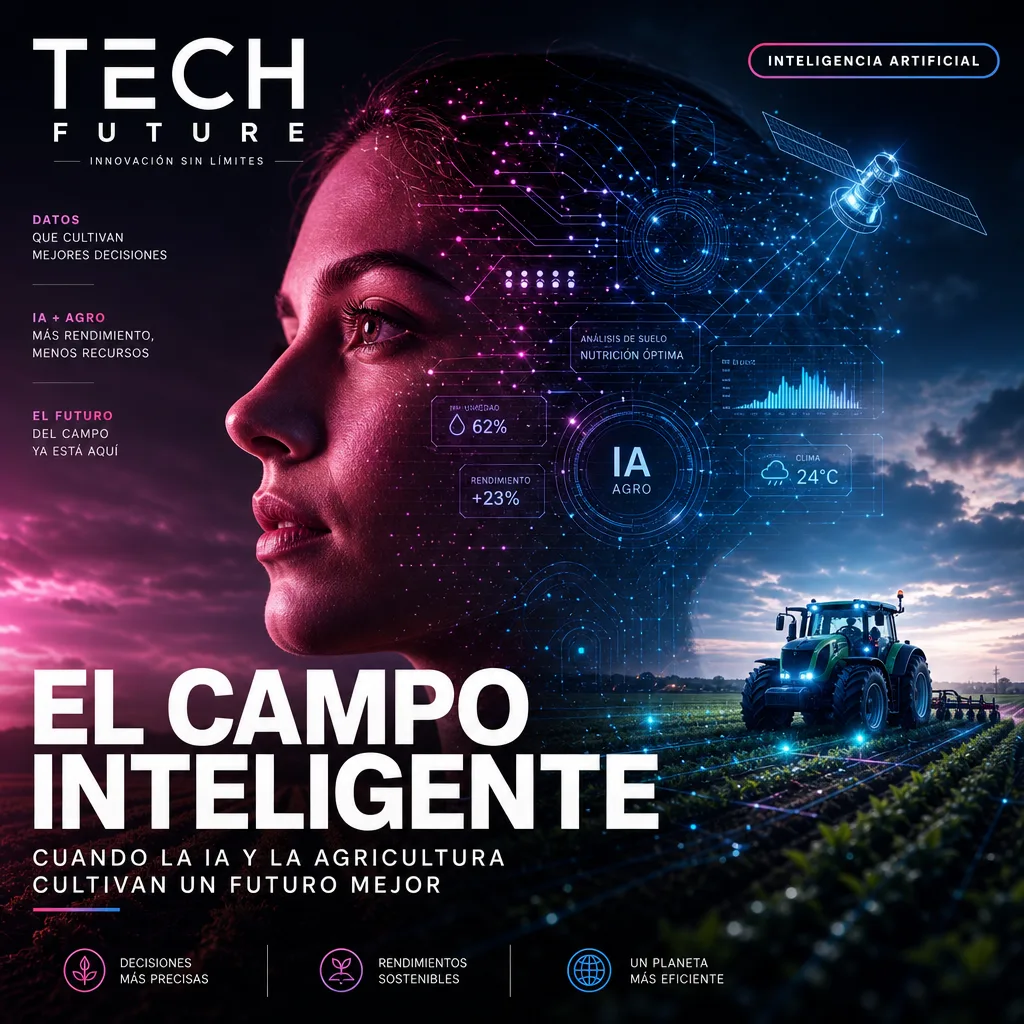 Illustration of IA en el Campo: Cómo esta Alianza Revoluciona la Agricultura