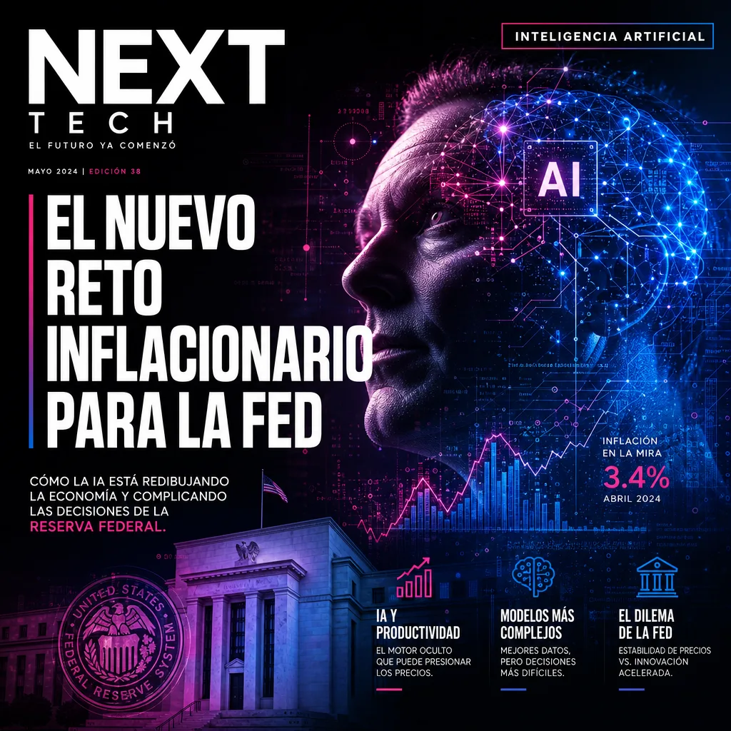 Illustration of Inteligencia Artificial Revelada: El Nuevo Reto Inflacionario para la Fed