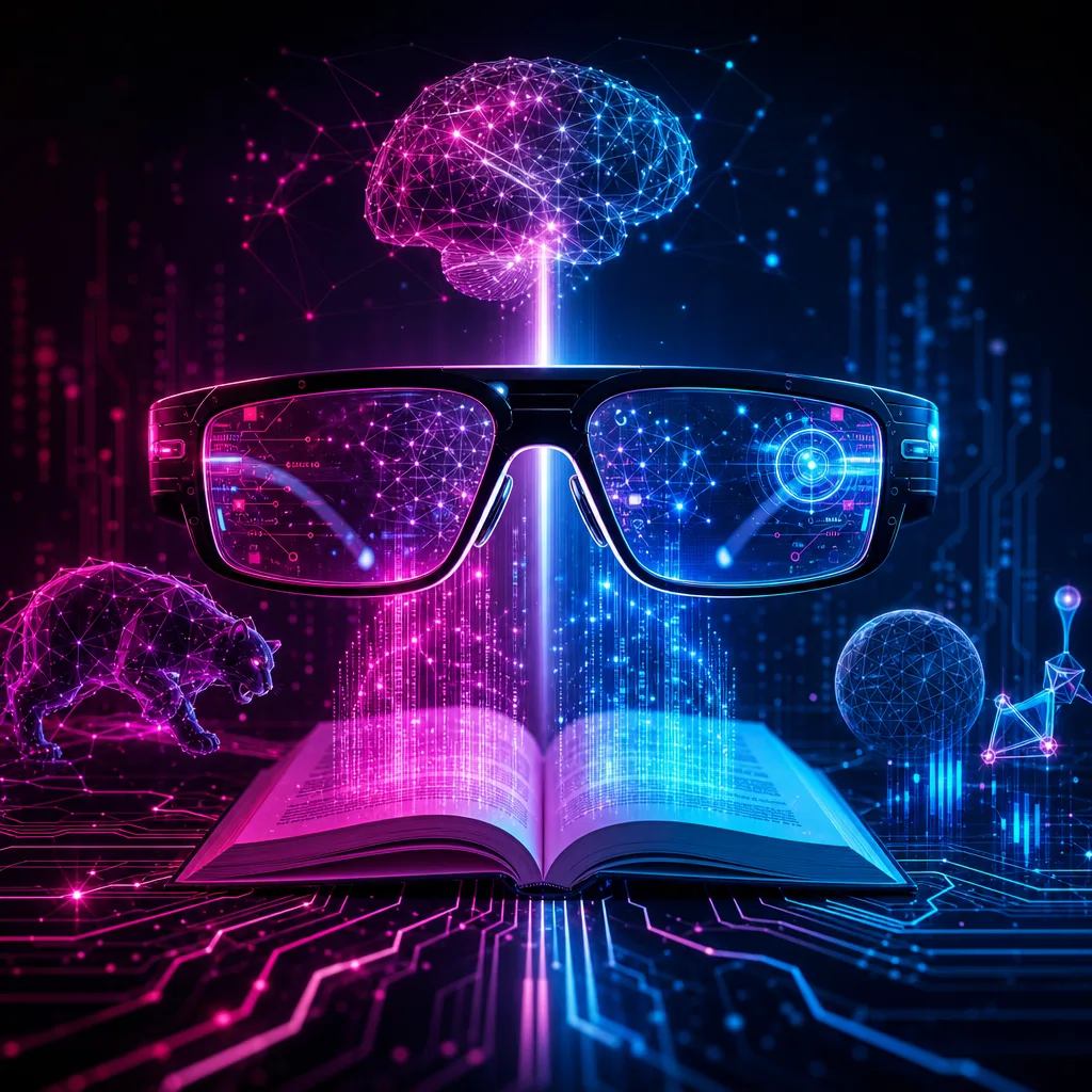 Illustration of Lentes Inteligencia Artificial: La Solución Bestial Para Tu Próximo Examen