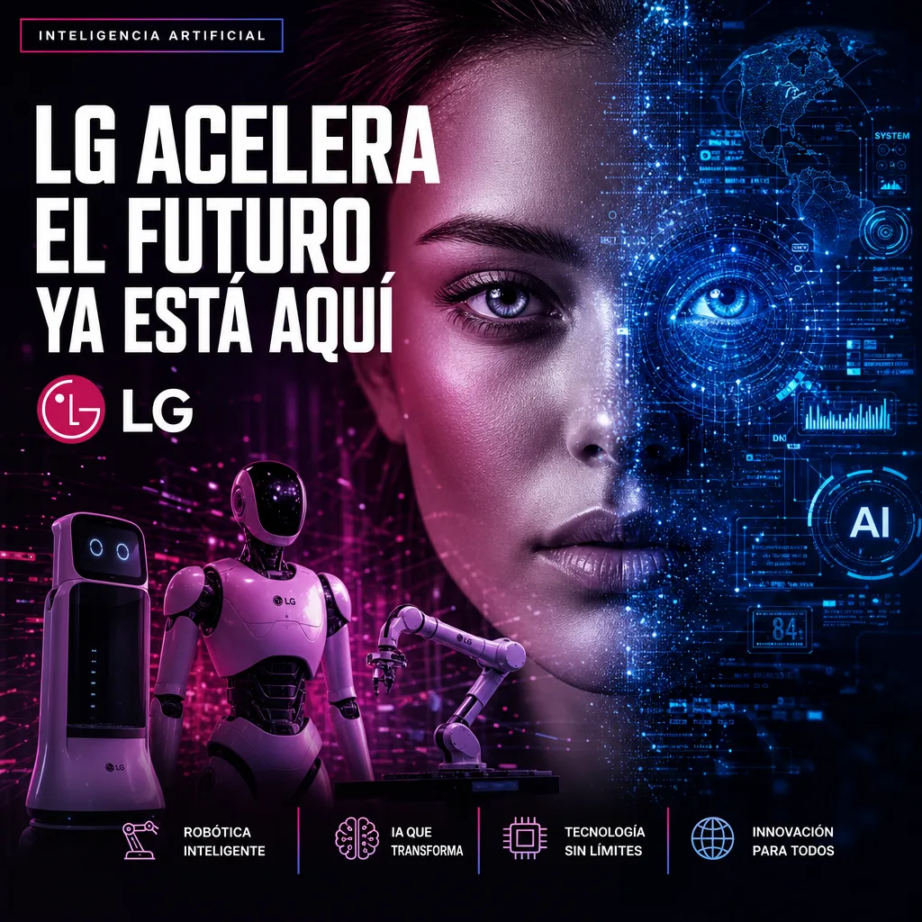 Illustration of LG Acelera: Increíble Avance en Robótica e Inteligencia Artificial
