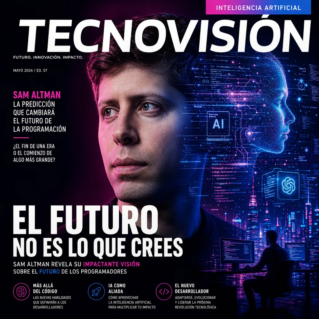 Illustration of Sam Altman: Stunning Prediction on Programmers' Future - Must-Read!