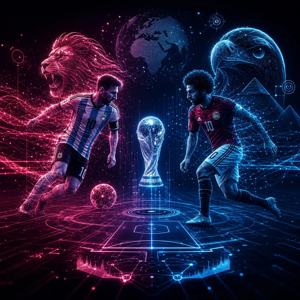 Illustration of Selección Argentina vs. Egipto: Predicción Impactante para el Mundial 2026