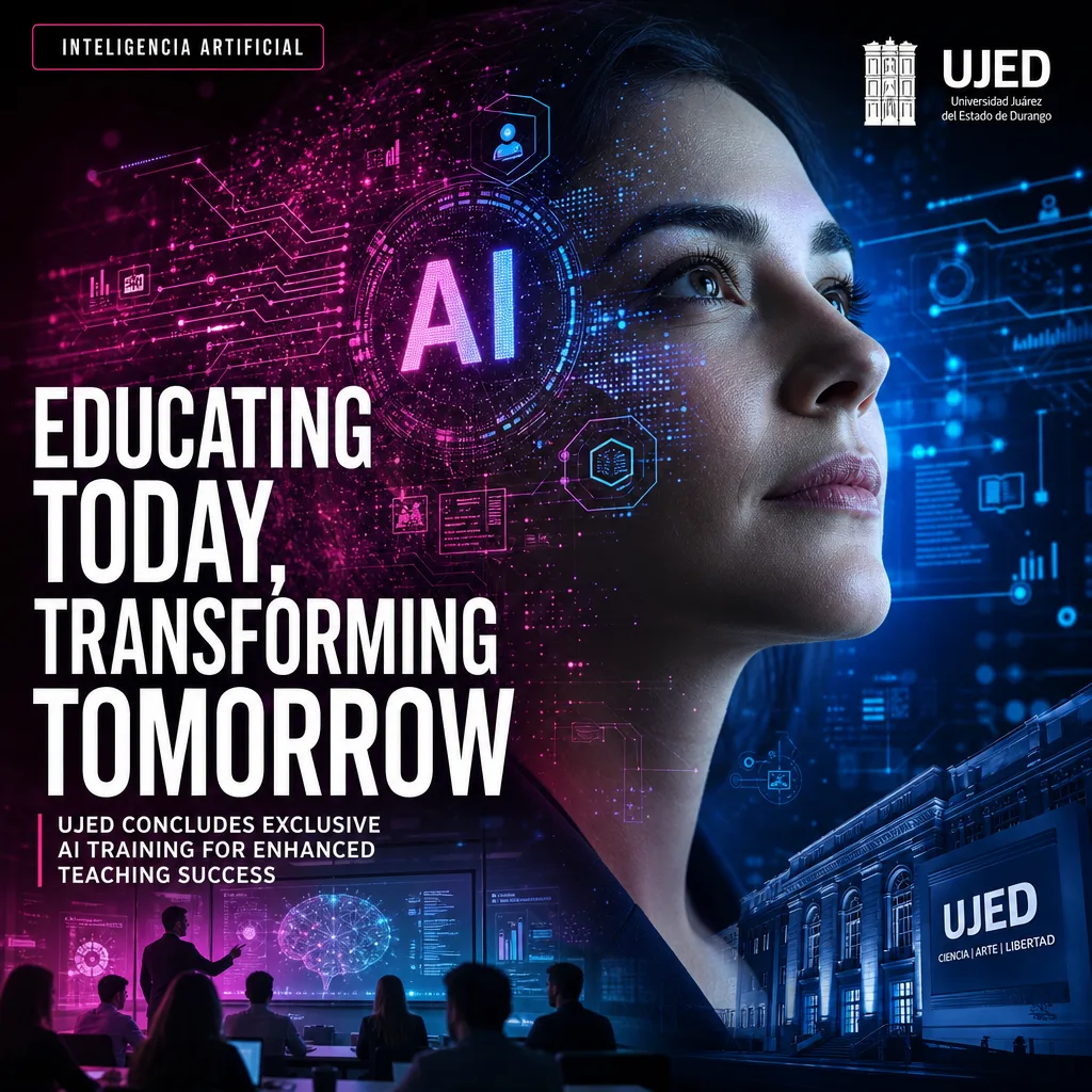 Illustration of UJED Concludes Exclusive AI Training for Enhanced Teaching Success