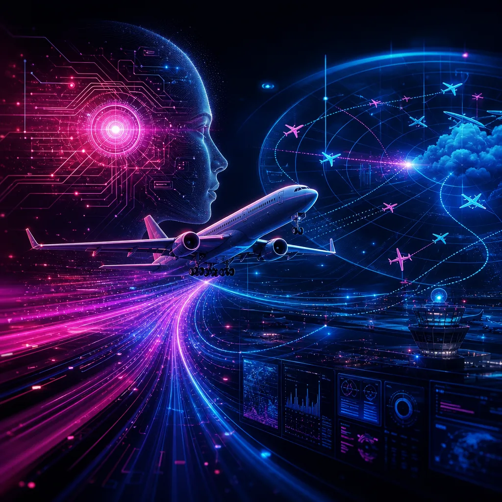Illustration of AI Tool Transforms Flight Delays: Stunning FAA Initiative
