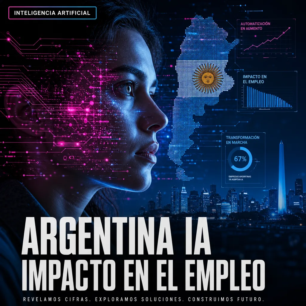 Illustration of Argentina AI Adoption: Shocking Impact on Jobs Revealed