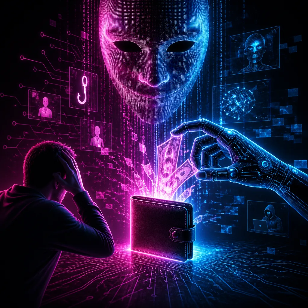 Illustration of Artificial Intelligence Scam: Shocking Threat to Your Wallet Today