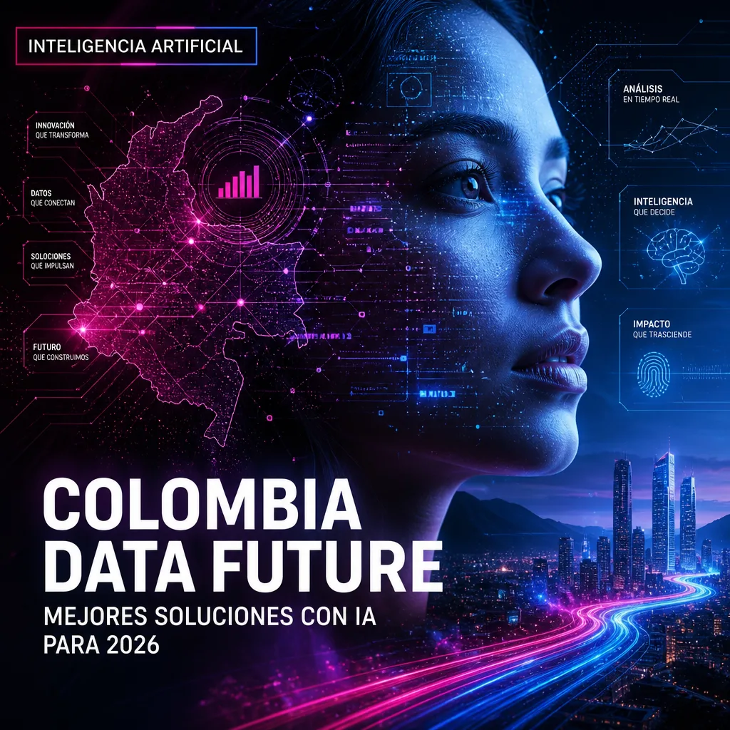 Illustration of Colombia's Stunning Data Initiative: Best Solutions with AI by 2026