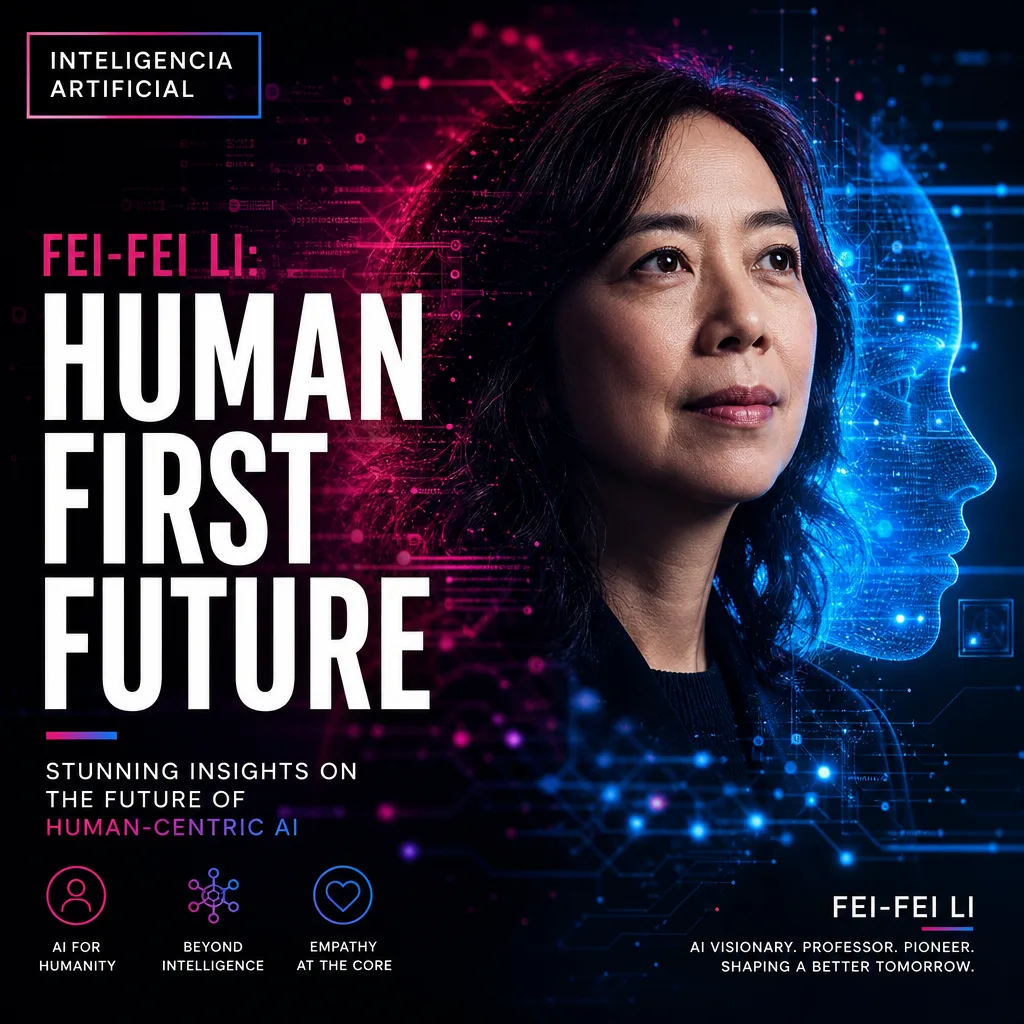Illustration of Fei-Fei Li: Stunning Insights on the Future of Human-Centric AI