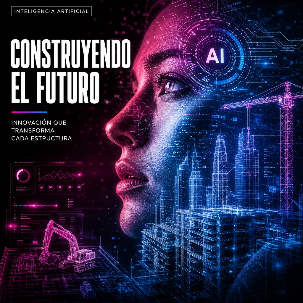 Illustration of Innovación: La Revolución Imprescindible en Inteligencia Artificial en Construcción