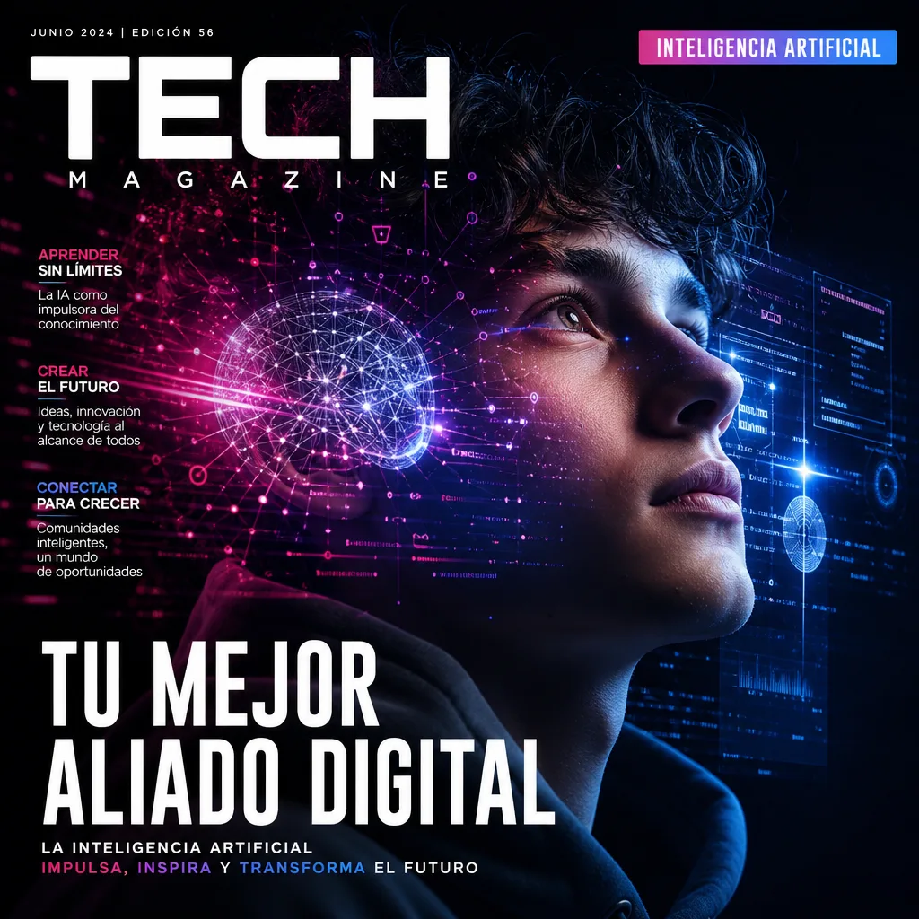 Illustration of Inteligencia Artificial: Cómo Se Convierte en el Asombroso Aliado de los Jóvenes