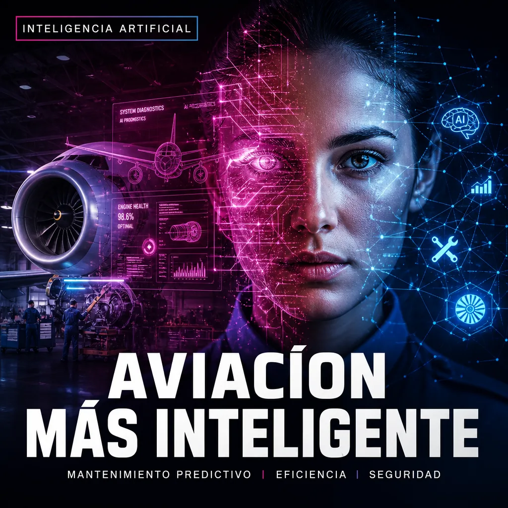 Illustration of Inteligencia Artificial: El Taller Exclusivo en Aviación que No Querrás Perderte