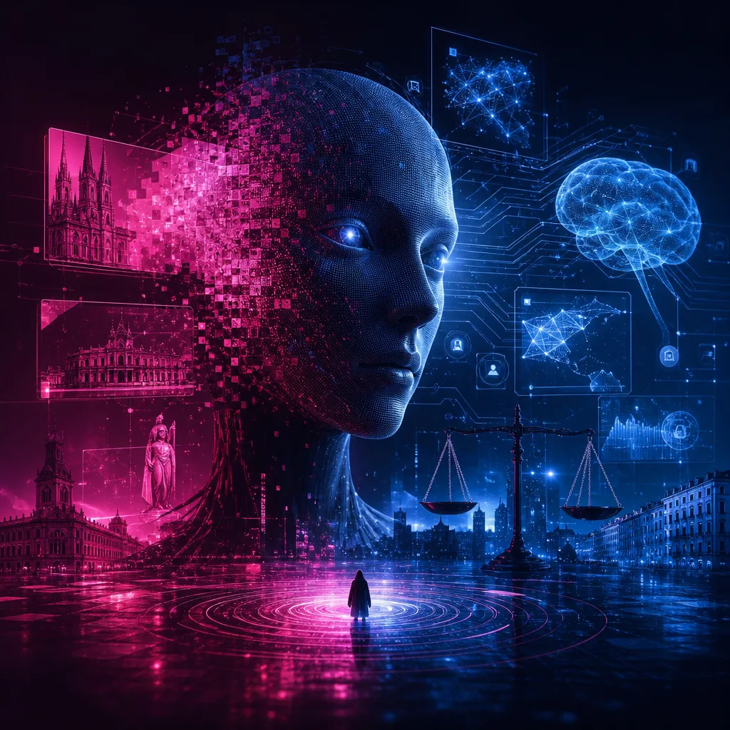 Illustration of Inteligencia Artificial: Los Impactantes Riesgos en Oviedo que Debes Conocer