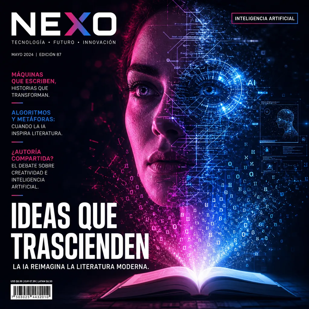 Illustration of Inteligencia Artificial: Reflexiones Reveladoras en la Literatura Moderna