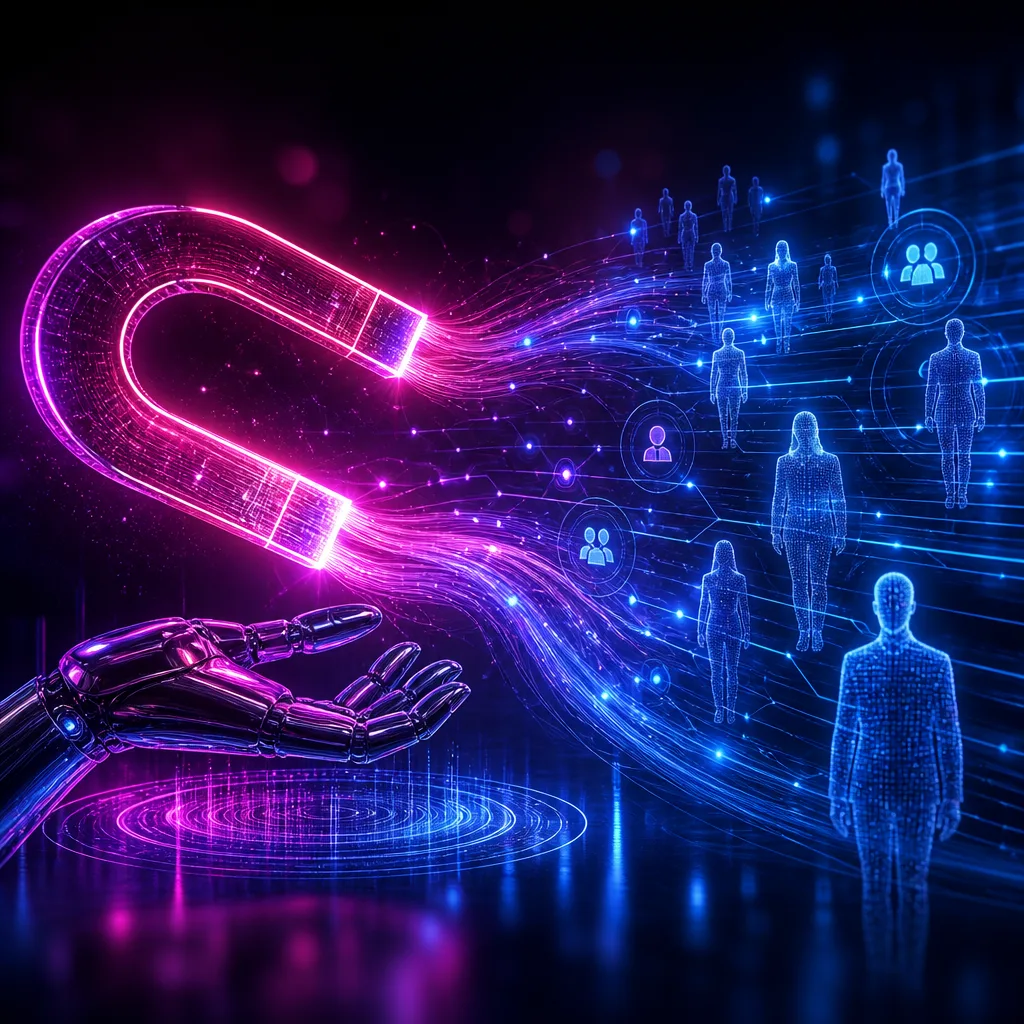 Illustration of La Inteligencia Artificial: Must-Have Tool for Effortless Client Attraction