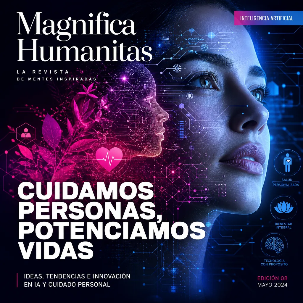Illustration of Magnifica Humanitas: Must-Read Insights on AI and Personal Care