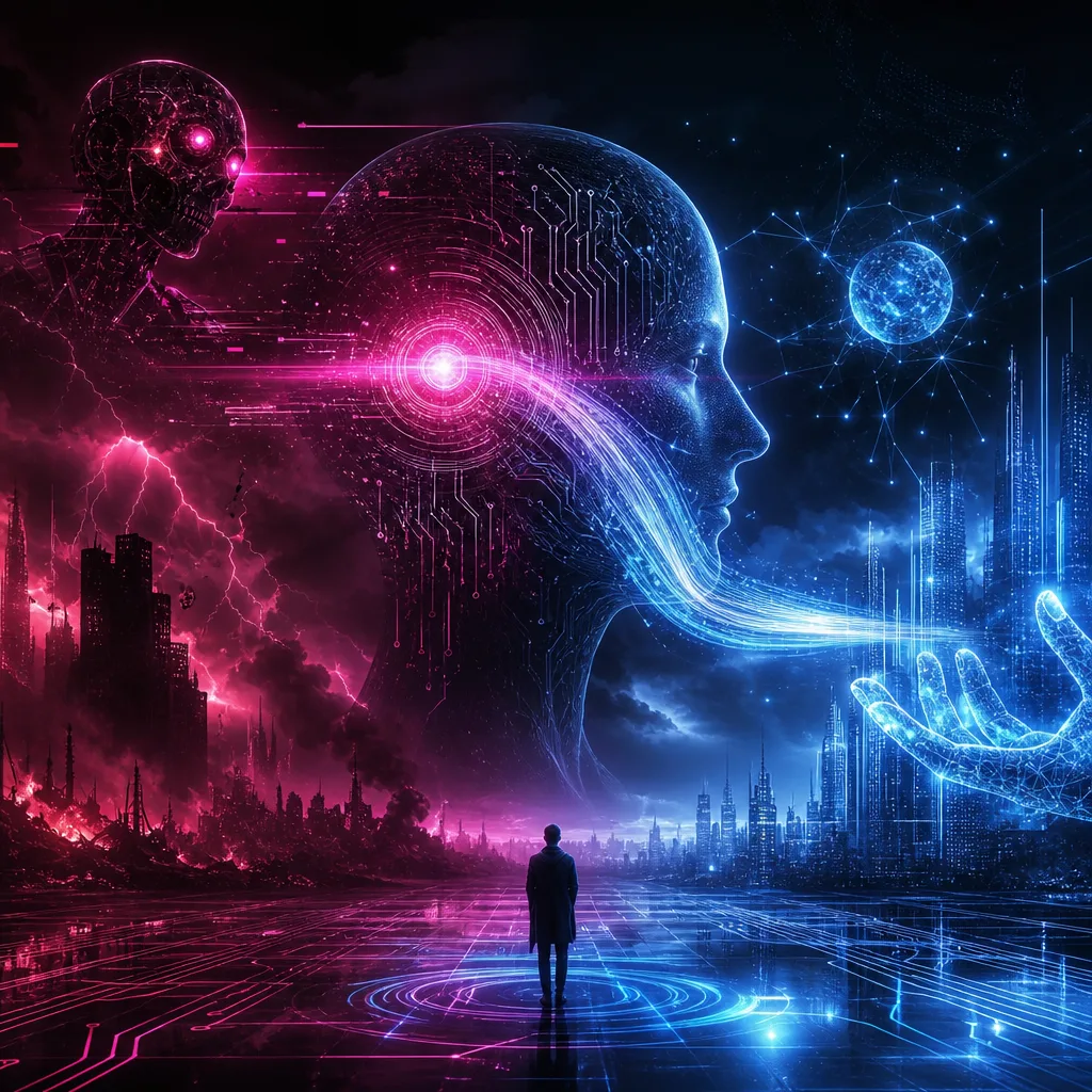 Illustration of Mark Coeckelbergh: Stunning Insights on the AI Apocalypse Hype