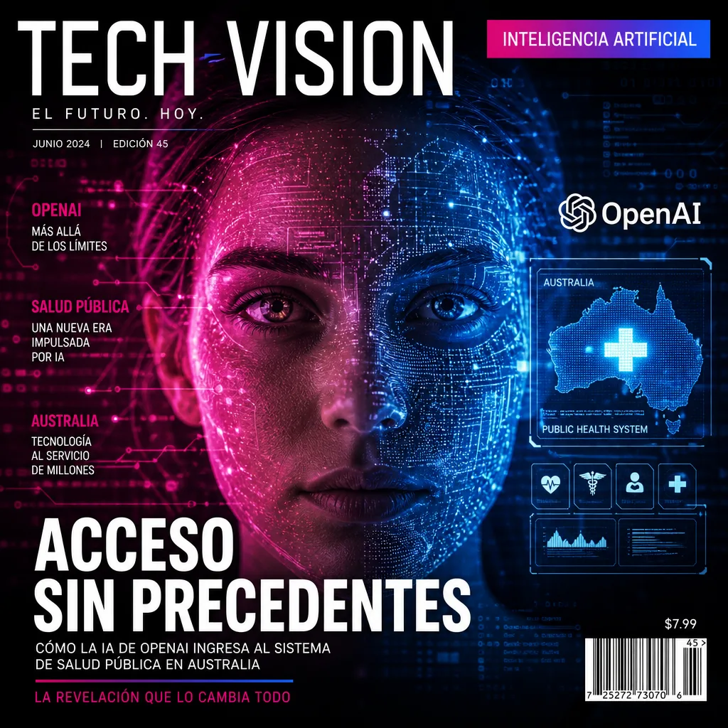 Illustration of OpenAI's AI Accesses Public Health System in Australia: Shocking Reveal