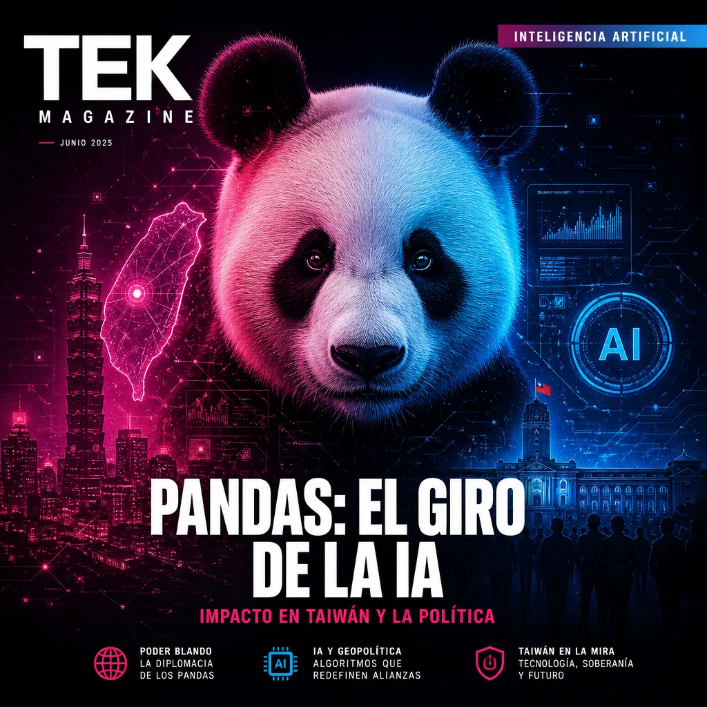 Illustration of Pandas: How This Stunning AI Shift Impacts Taiwan and Politics