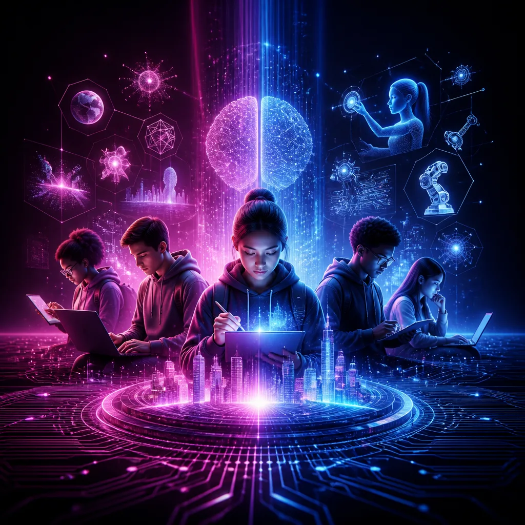 Illustration of Samsung Empowers Youth with Must-Have AI Training Opportunities