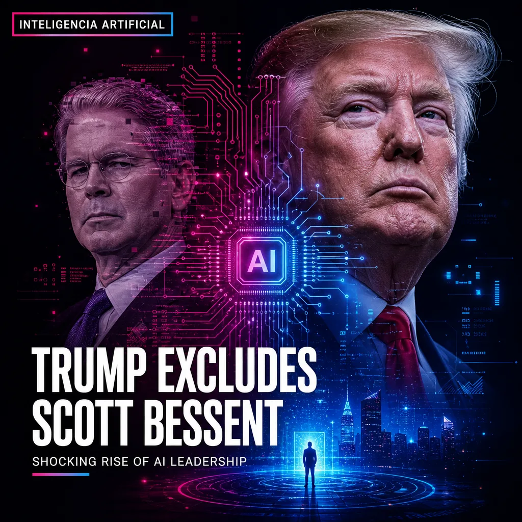 Illustration of Trump Excludes Scott Bessent: Shocking Rise of AI Leadership